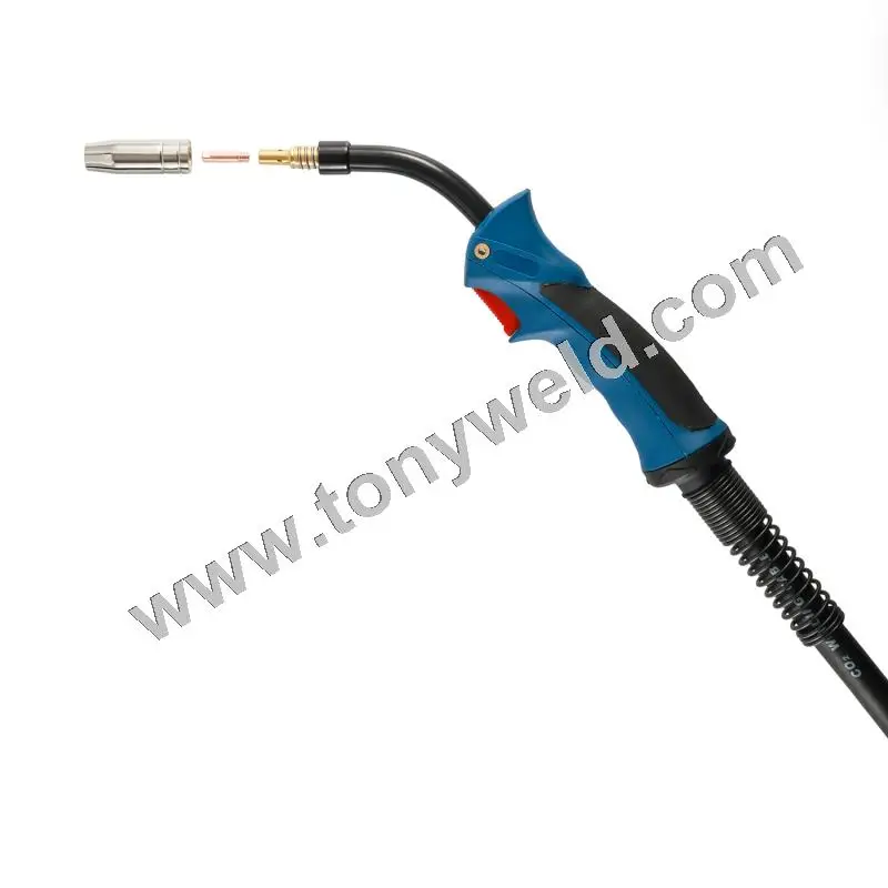 Type Flexible 15AK Mig Mag Torch Gun with Good Price cold welding3m/4m/5m