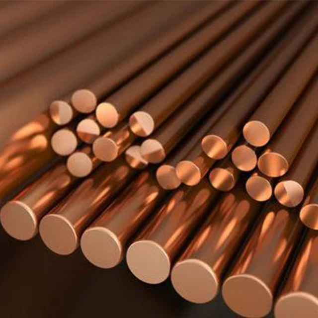  Высококачественный медный стержень 99.99% чистоты ASTM C10100 C11000 для