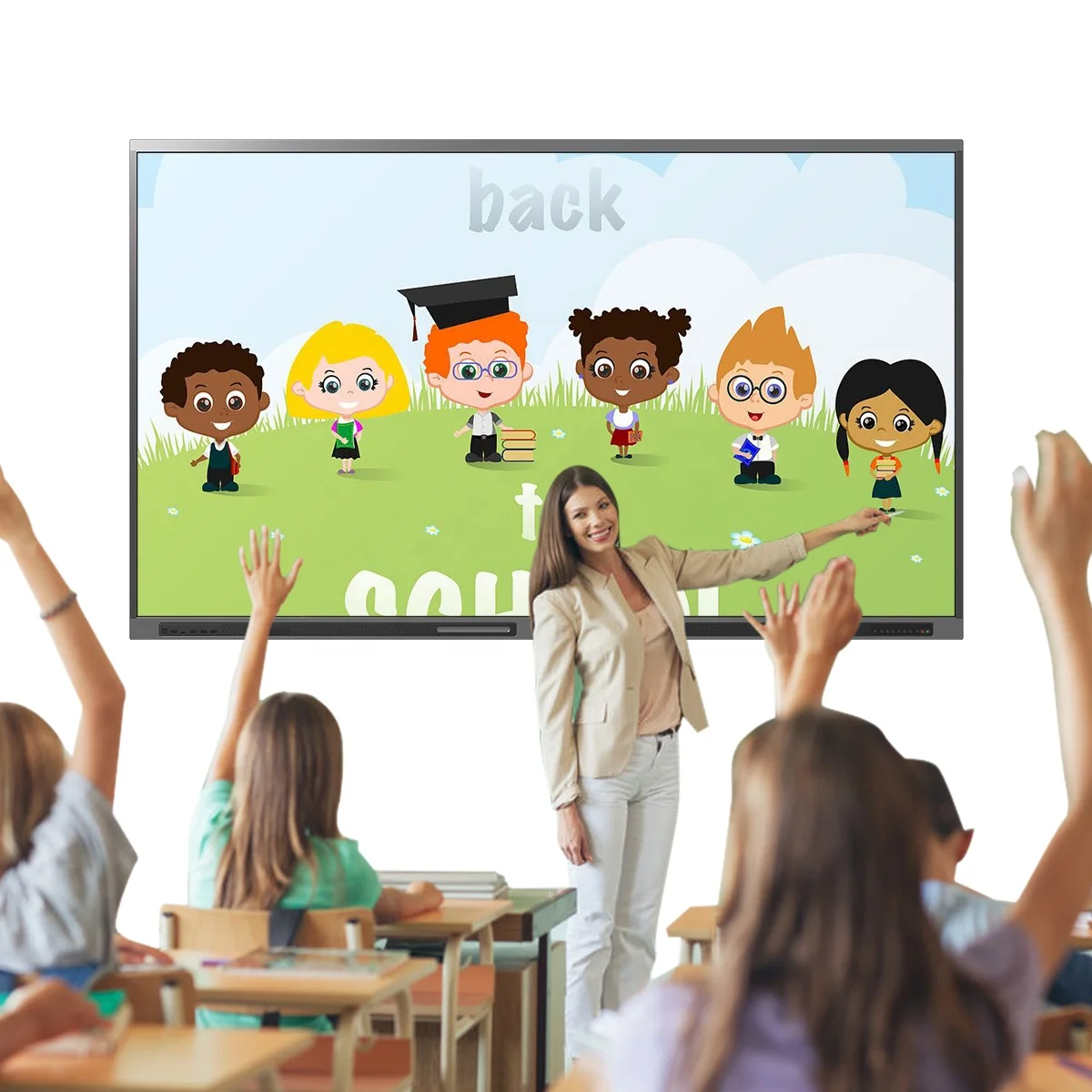 20 Points Smart Interactive DisPlay Screen Writing Board