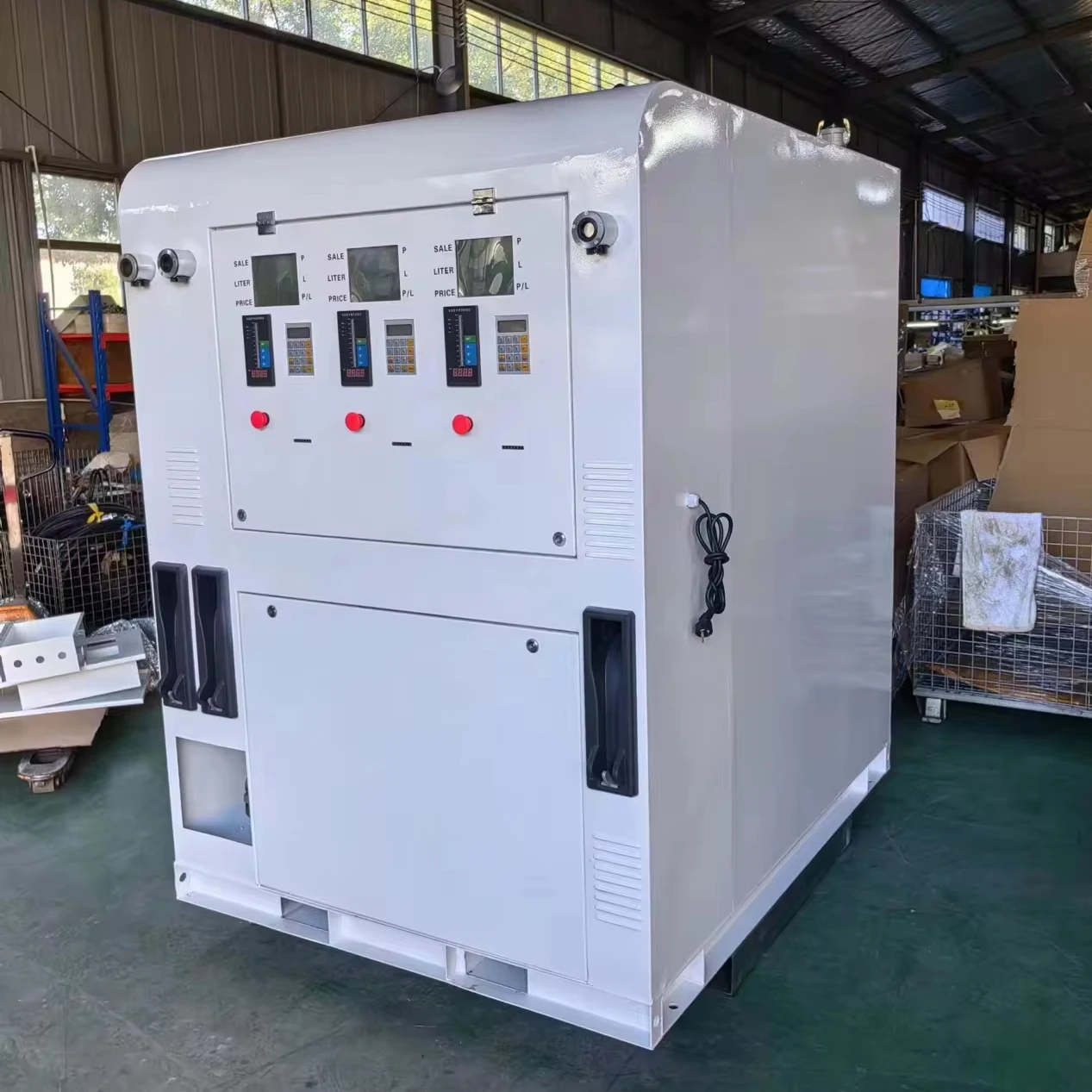 1000L 2000L 3000L portable 2/3   nozzle mobile fuel filling station with trailer