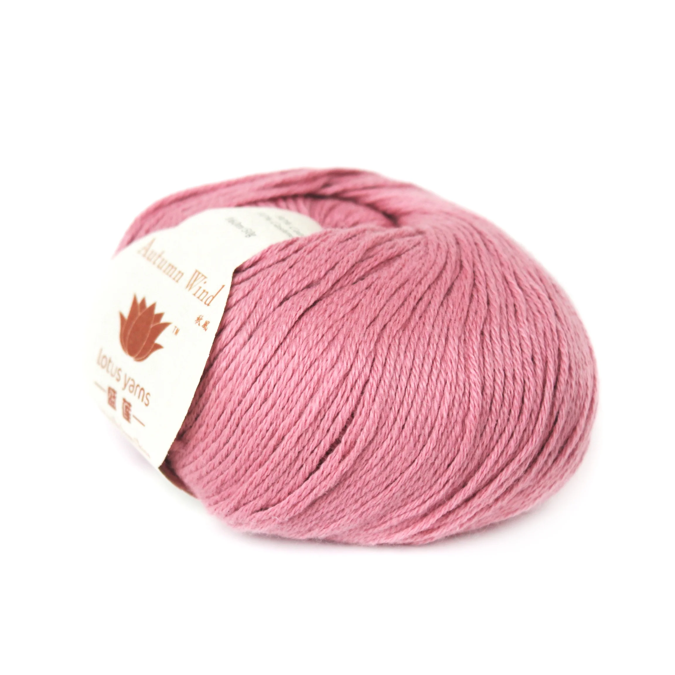 Free Shipping Lotus Yarns Autumn Wind 160m/50g  Cotton Cashmere Blended Hand knitting  Yarn For Baby