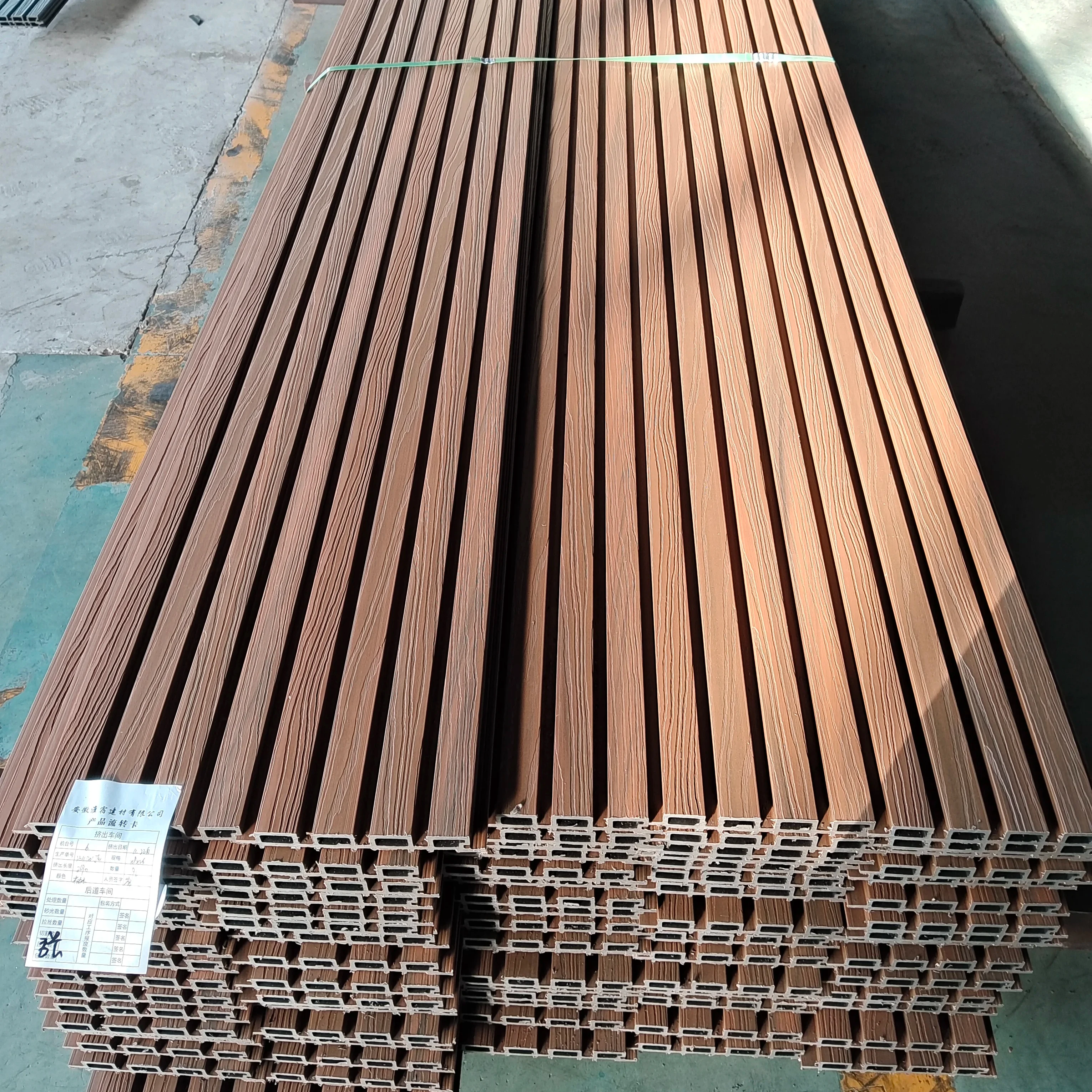 2024 new design  outdoor wall cladding wpc exterior outdoor composite external wpc wall cladding panels