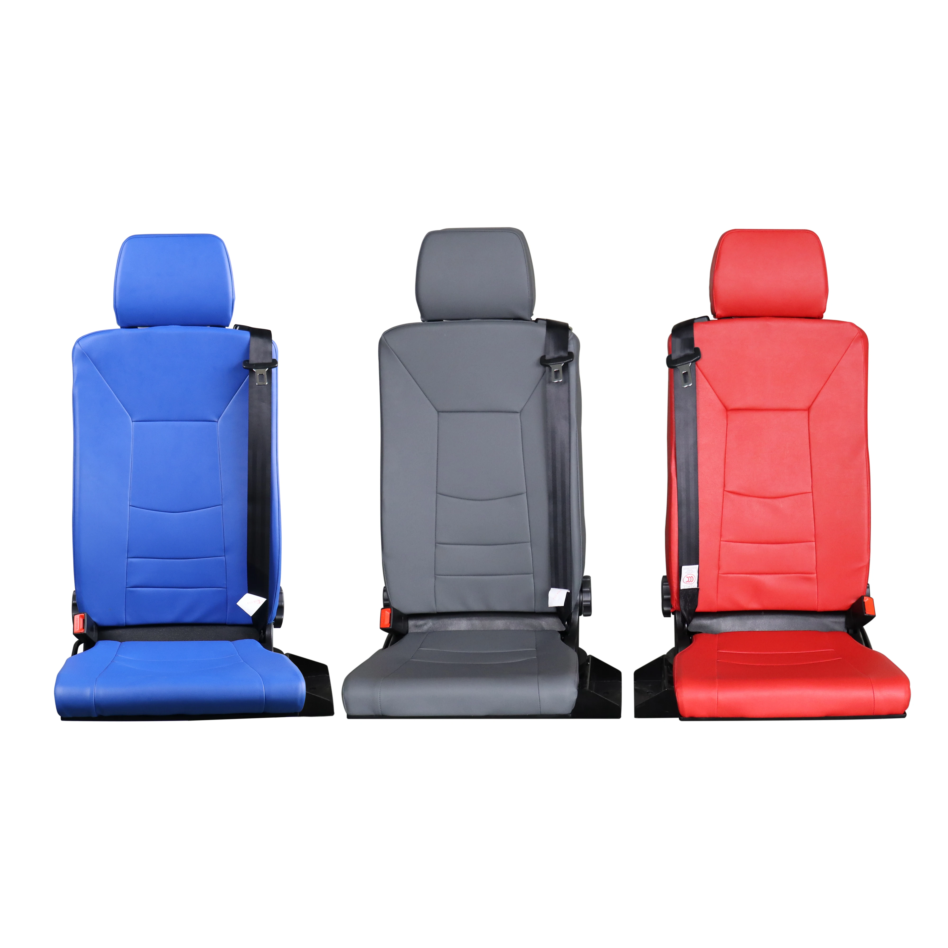 Factory custom bus seat folding swivel ambulance seat wholesale classic Medical Modified Car Seats Red car van chair