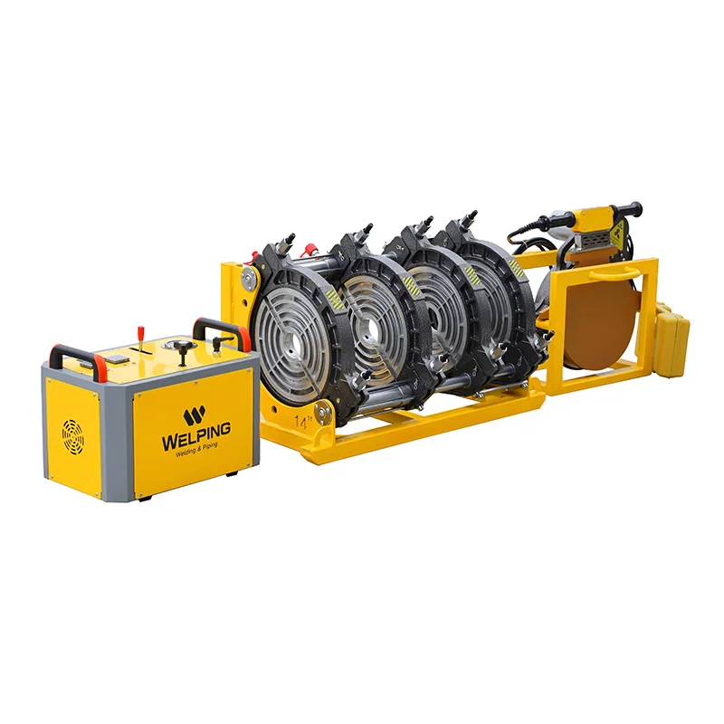 plastic pipe hydraulic semi-automatic 3-14 inch  butt welding machine Welping