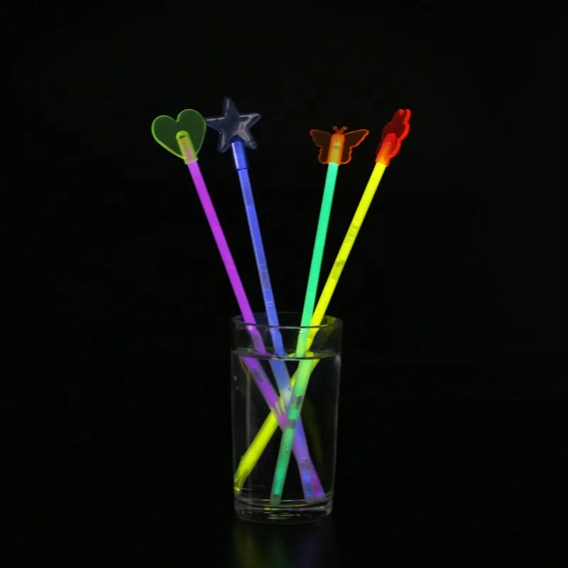 glowstick fluorescence light stirring stick