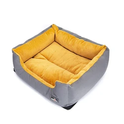 OSOCE C33 пользовательские роскошные легко чистящие мягкие моющиеся хрустальные фланелевые переносные складные лежаки для домашних животных для собак и кошек