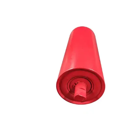 China wholesale customized rubber mining belt conveyor roller idler for building material