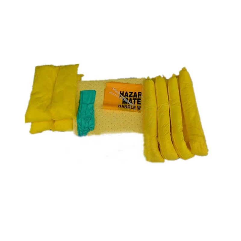 Factory Supply 20L Chemical Spill Kits Bags For Oil Spill Control