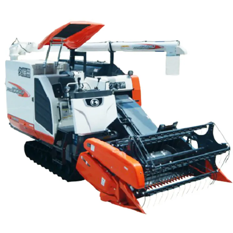 Agriculture PRO1008Q rice harvesting machine rice grain harvester combine machine
