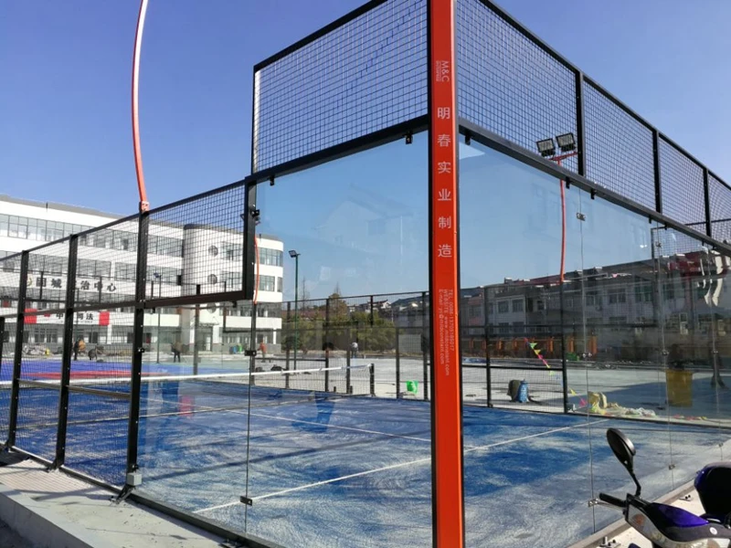 Factory Price Panoramic Padel Court, Construction Padel Court Manufacturers