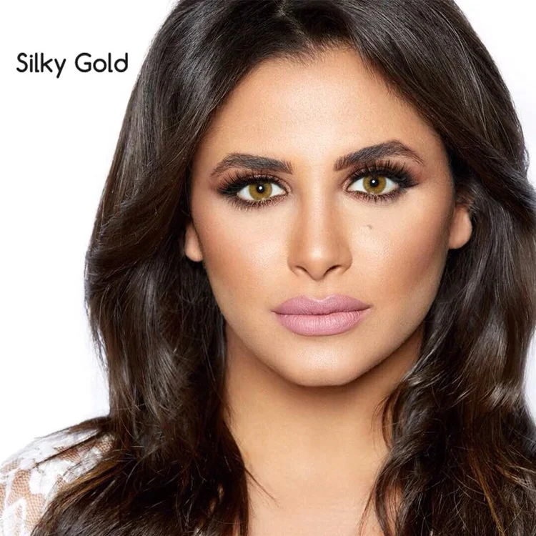 Most Popular Manufacturers Wholesale Fashion Gold Sterile Contact Lenses
