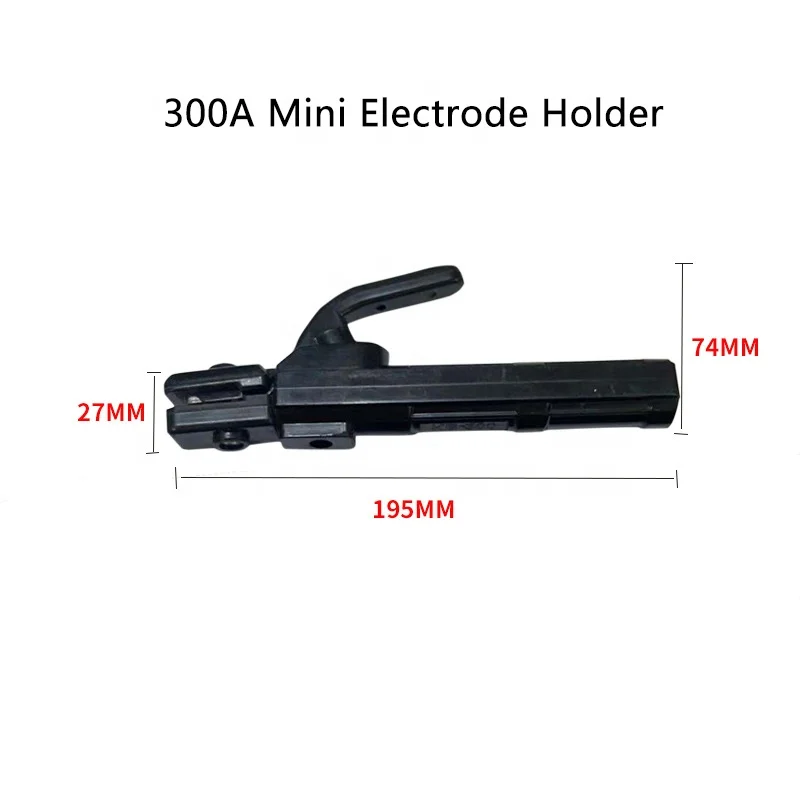 300/800A Industrial Grade All-Copper Small Electric Welding Ground Clamp Anti-Ironing Electrode