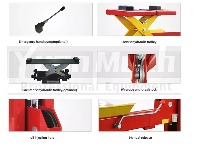 Две колонки 4 стоечные подъемники для автомобилей для продажи б/у