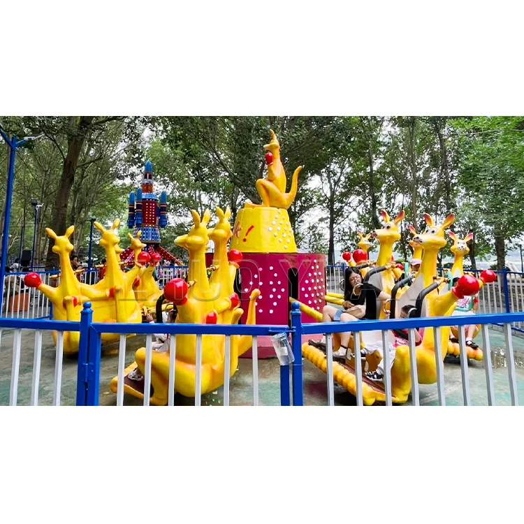 amusement park facilities cheap amusement machine kangaroo jumping adult jump kangaroo rides for sale