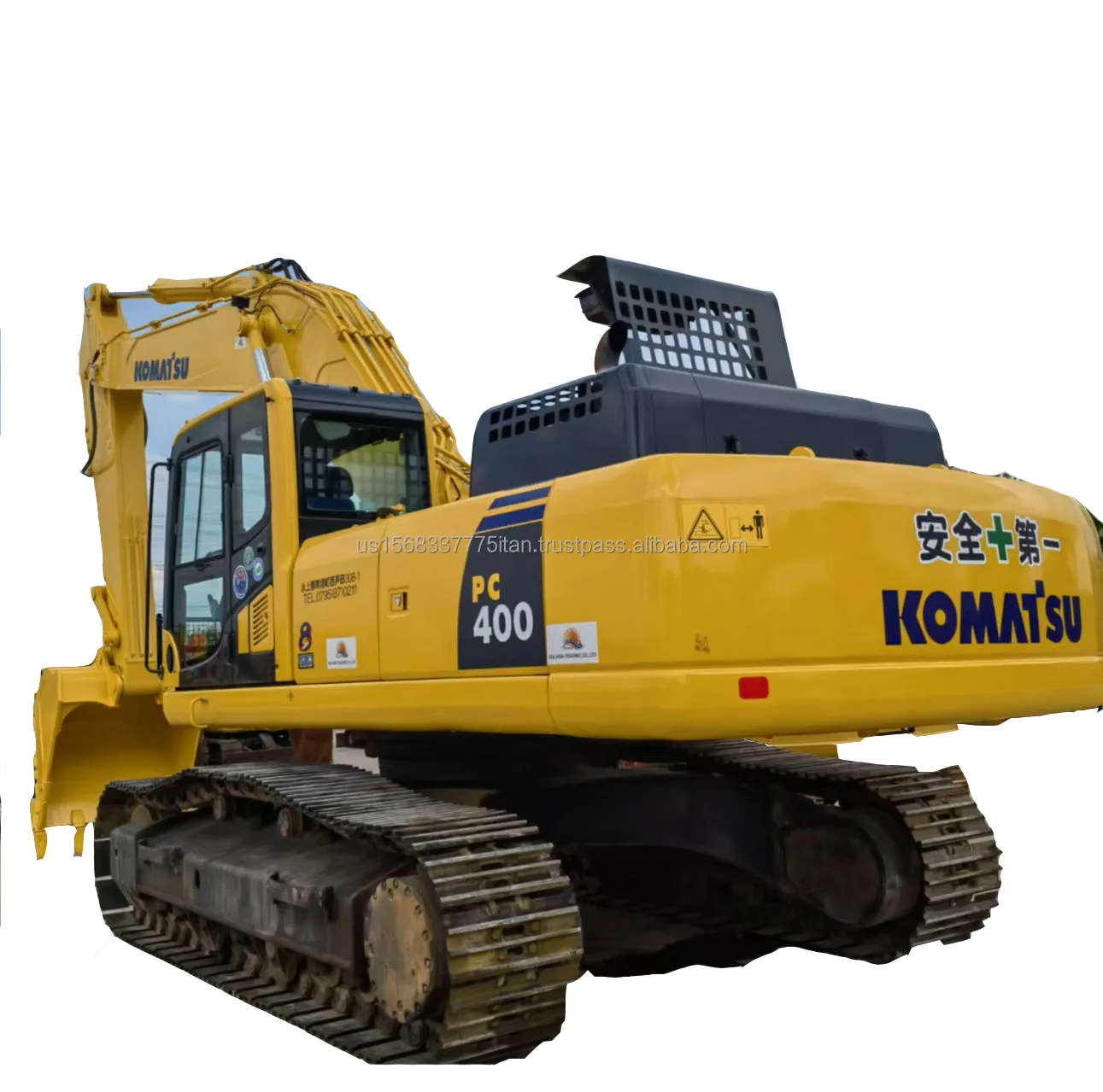 Japan Komatsu PC400-8 40 ton KOMATSU PC 400 Excavator Used in Shanghai Good Used Excavator Digger Machine Second-hand Machinery