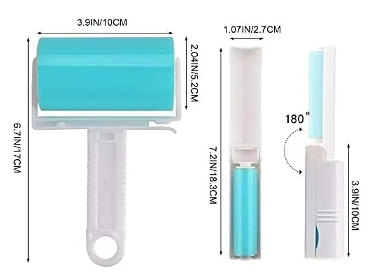 Reusable Washable Travel Dust Picker Cleaner Remover Brush for Clothes Pet Hair Debris