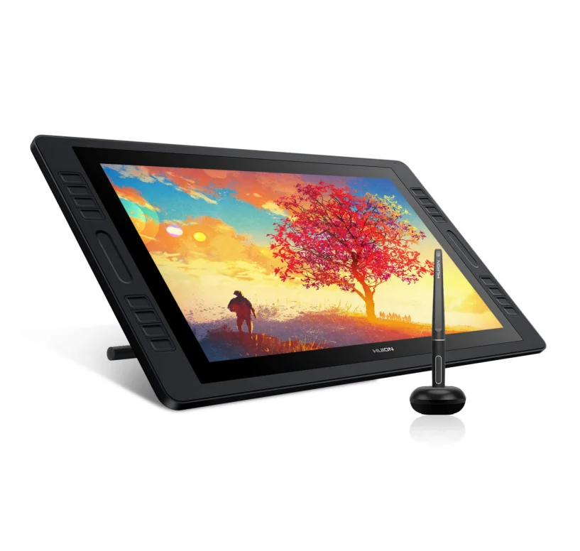  Планшет-монитор Huion Kamvas pro 20 8192 2019 RGB с 120% уровнями чувствительности и