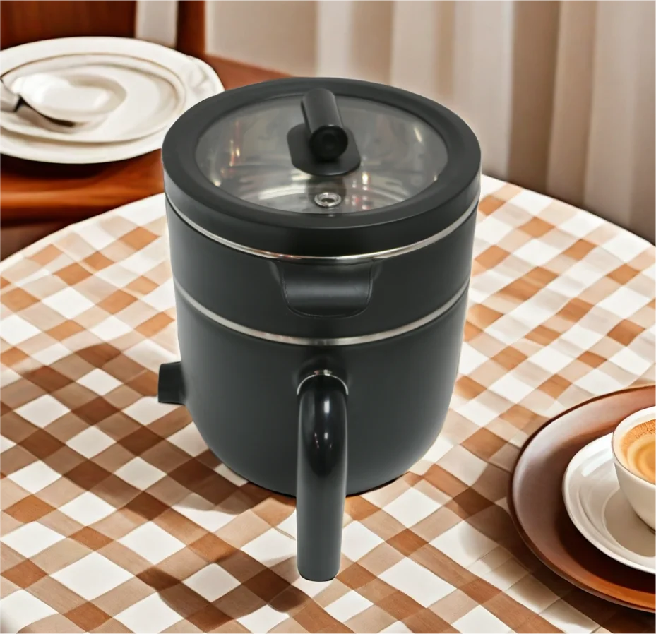 Smart Home Appliances 360 Base Safe and Controllable Stainless Steel Electric Kettle With Handle Multi Noodle Cooker