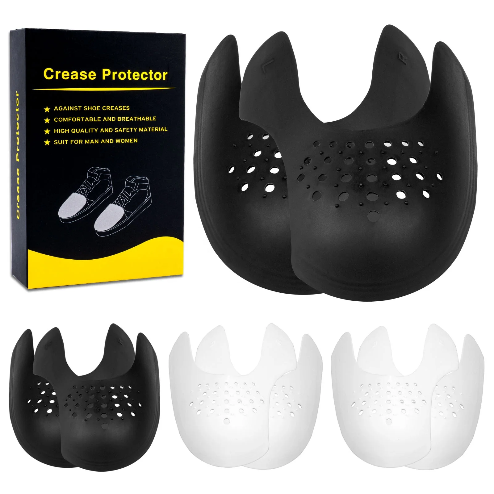 Sneakers Lightweight Keeping Shield Crease Plastic Shoes Crease Protector Against Shoe Keeper Preventer Shoe Trees