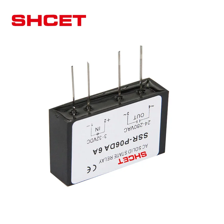 Top quality SSR solid state relay voltage regulator 10A 25A 40A dc to dc Single Phase Din rail AC Output SSR-40 ac to ac