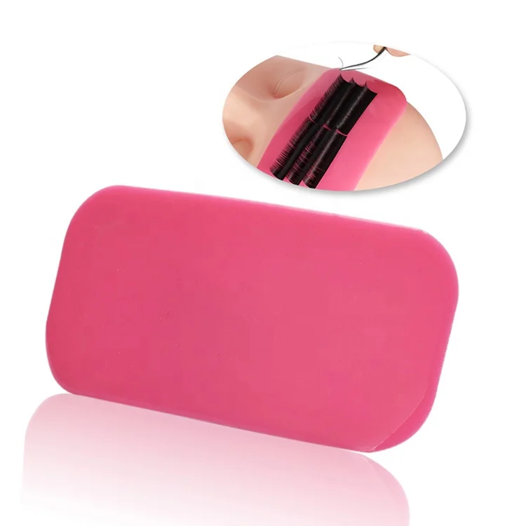 Wholesale Hot Selling Training Mannequin silicone pad Practice Make Up Model Eyelash Extensions Forehead Pads
