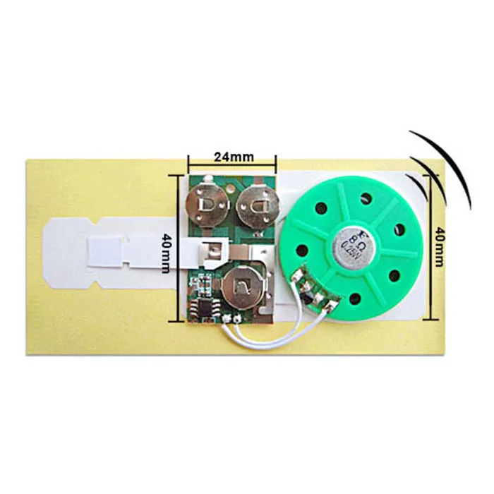 Mini Recordable Sound Module For Postcard Greeting Card
