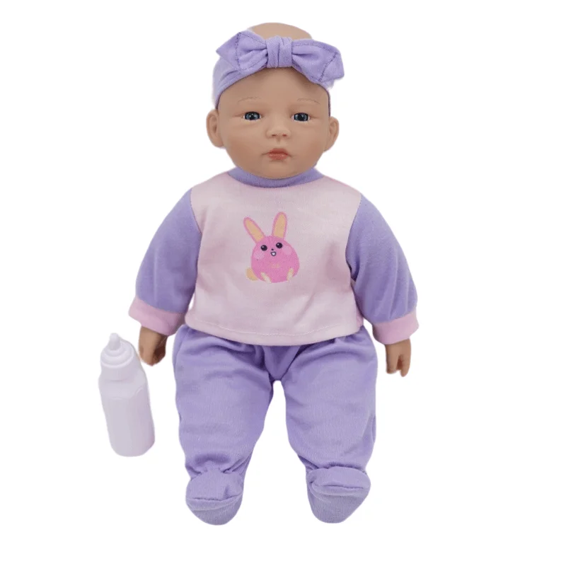 12 inch Elaborately Handcrafted Collectible Non Toxic Material Real Life Baby Girl Dolls For Girls Nuturing Play