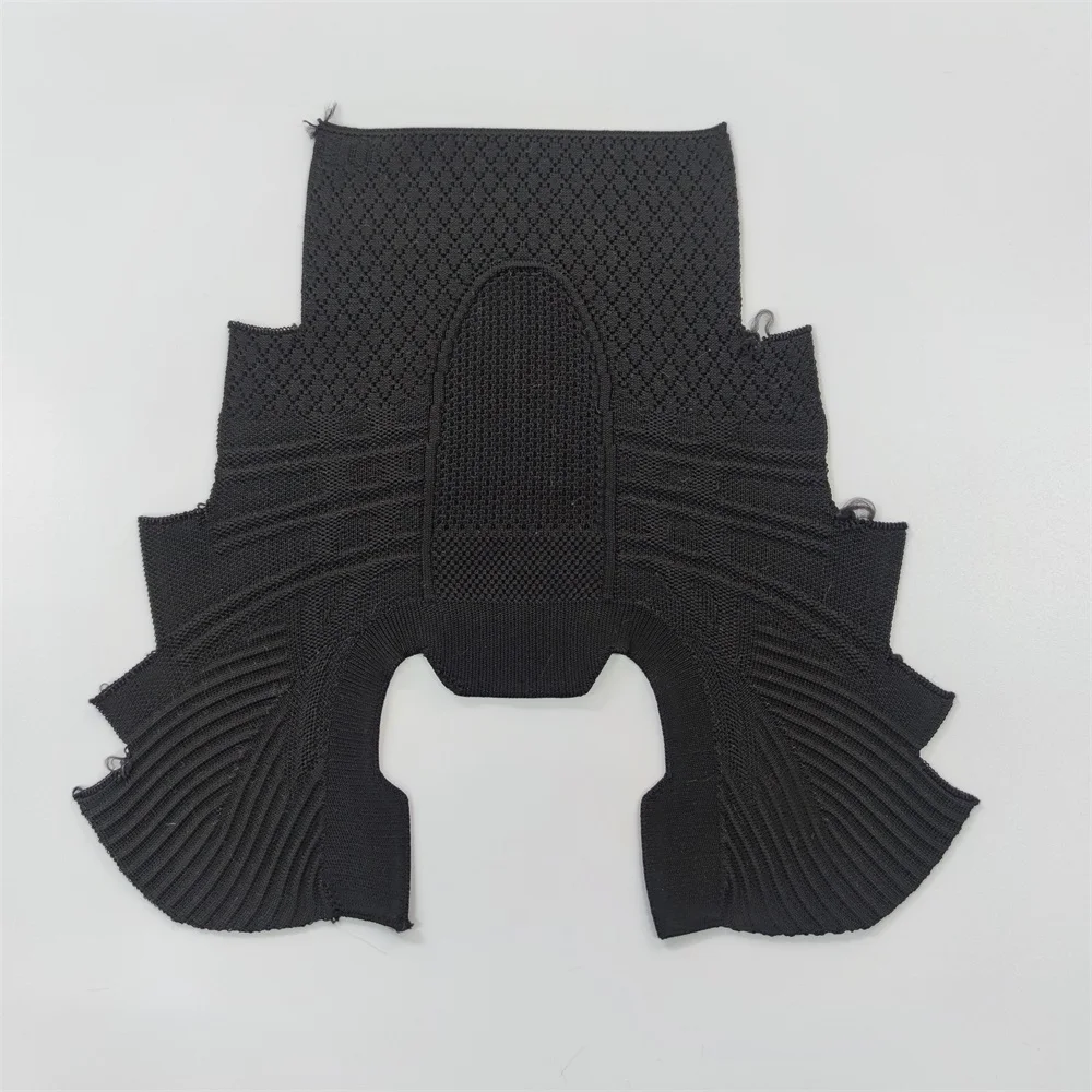 New style Low price mesh vamp 3d fly knit uppers for sports shoes