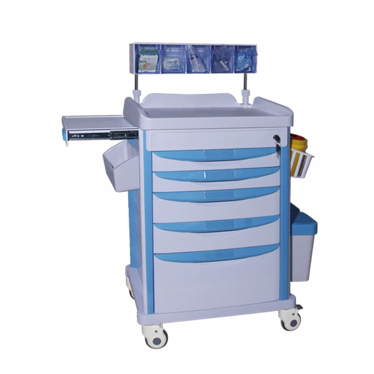 BR-AT21 больничной медицинской отчетности вагонетка ABS аварийный тележка медицинская тележка с медицины ящиками тележка медицинская