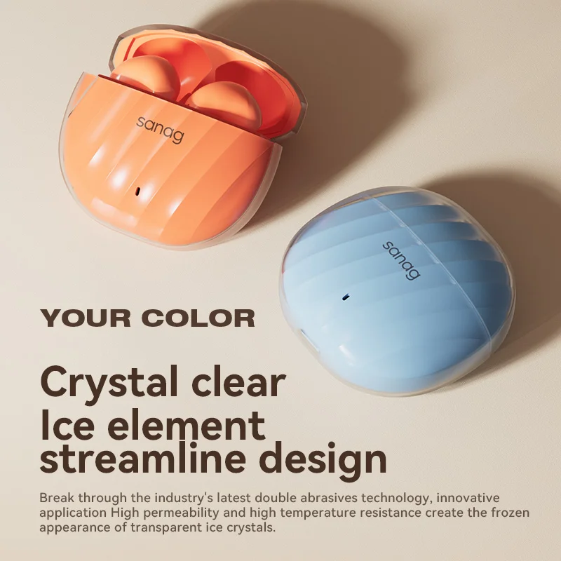 Sanag T40s Pro Wireless TWS Audifonos Earphones Bt 5.3 Tws Bluetooth Earbuds