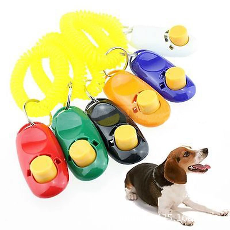 Оптовая продажа, улучшенные тренировочные кликеры для домашних животных, качественные профессиональные кликеры на запястье для собак