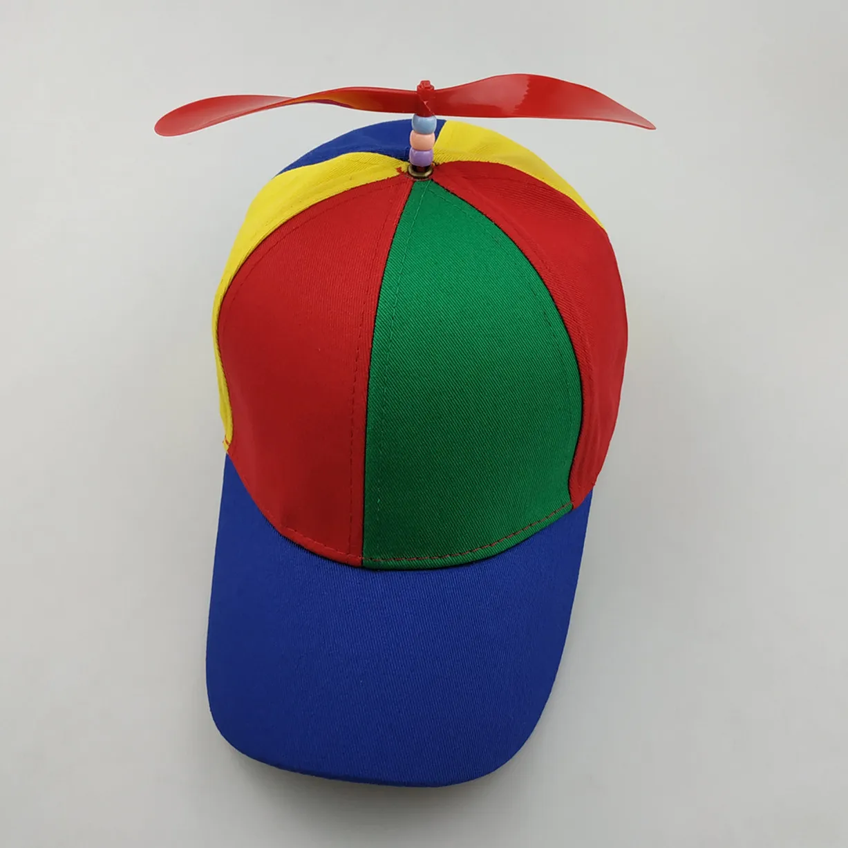 Creative And Interesting Custom Logo Windmill Hat Kid and Adult Propeller Hats Caps
