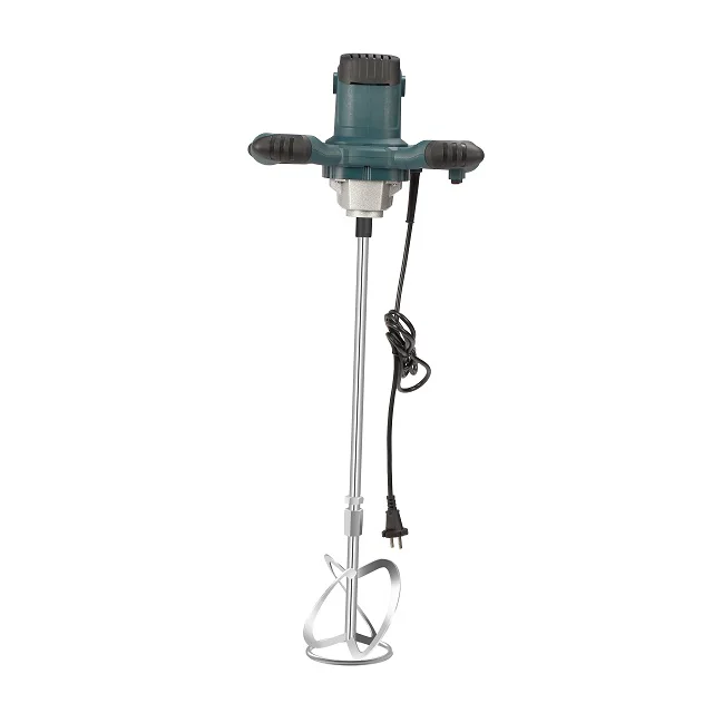 1800w Electric Motor Agitator Industrial Grade Mixing Drill Single Paddle Involved Handheld Automatic Power Paint Mixer