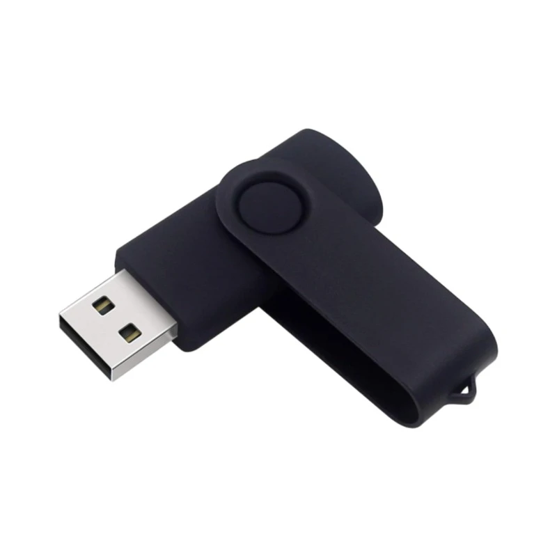 Promotional Creative Design Rotating Function and Large Capacity USB Flash Drive