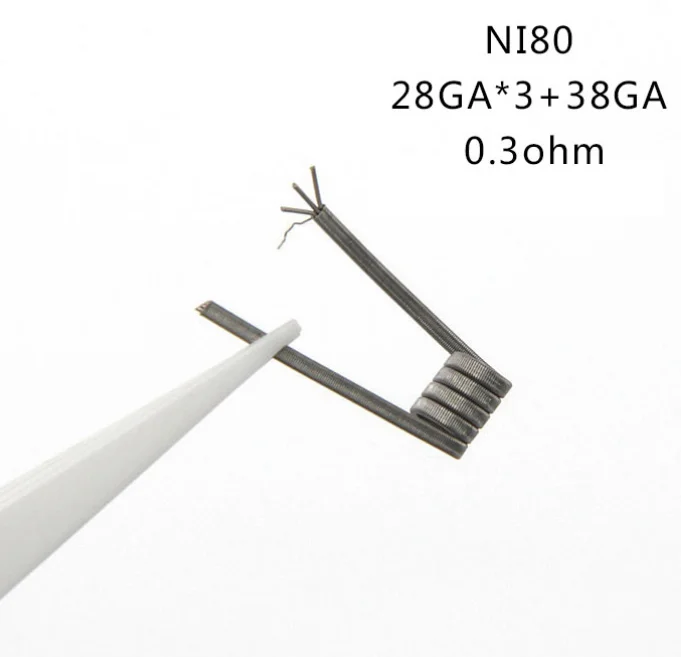 
36g nichrome clapton ni80 wire for vaping vape wire 