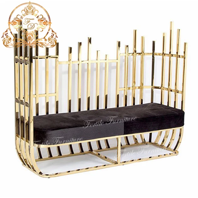 Wedding Idea Design Planner Luxury Single High Back Wedding Sofa For Bride And Groom