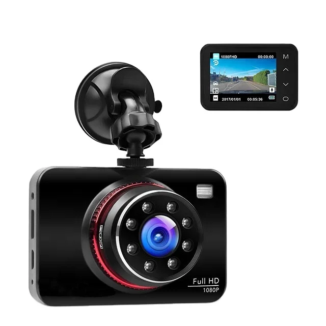 
dash cam front and rear 4k 2.7 Inch High Definition Touch Screen Superior Night Vision Car Camera Video Recorder 