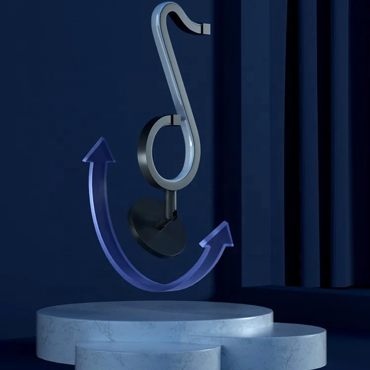 Bedroom note shape led light colorful lighting removable balls colorful home decoration bed wall lamp atmosphere RGB night light