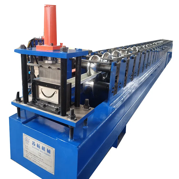 Hot Sale Rain  Gutter Pipe Steel Profile Making Machine Seamless Gutter Roll Forming Machine