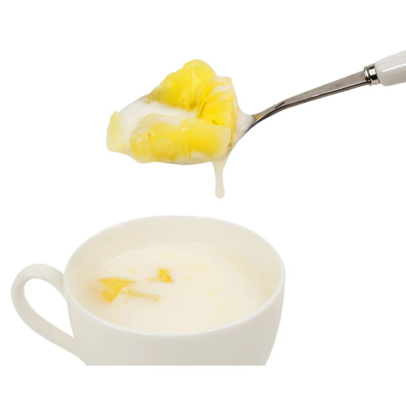Delicious Sweet Jelly Fruit Jelly Cup With Coconut Jelly Pudding