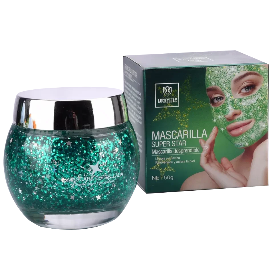 Factory Hot Sale Ladies Anti-aging Wrinkle Whitening Skin Care MASCARILLA SUPER STAR Fical Mask