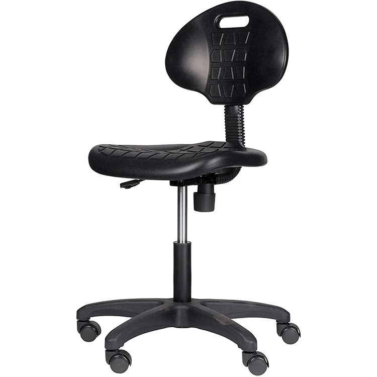 Adjustable Swivel type PU foam Cleanroom Antistatic Office Chairs stool/ESD chair for laborarory