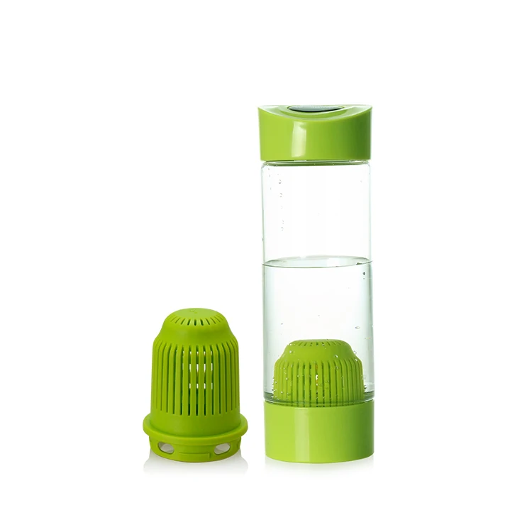  Customized alkaline hydrogen water bottle BPA free Alkaline