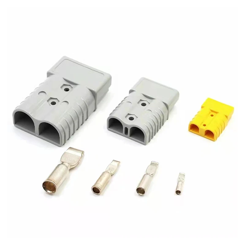 Double pole Forklift 50a 120a 175a  Battery Cable Connector Plug 2Pin Power Connector Socket Quick Connect Disconnect Connector