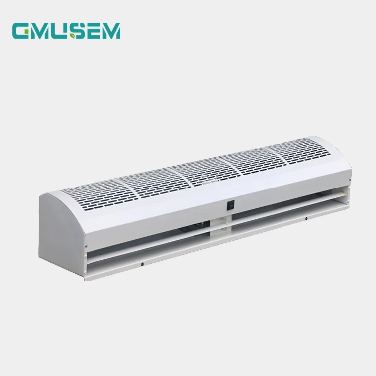 PTC Heating Aluminum Blower Cross Flow Heated Air Curtains For Various Places