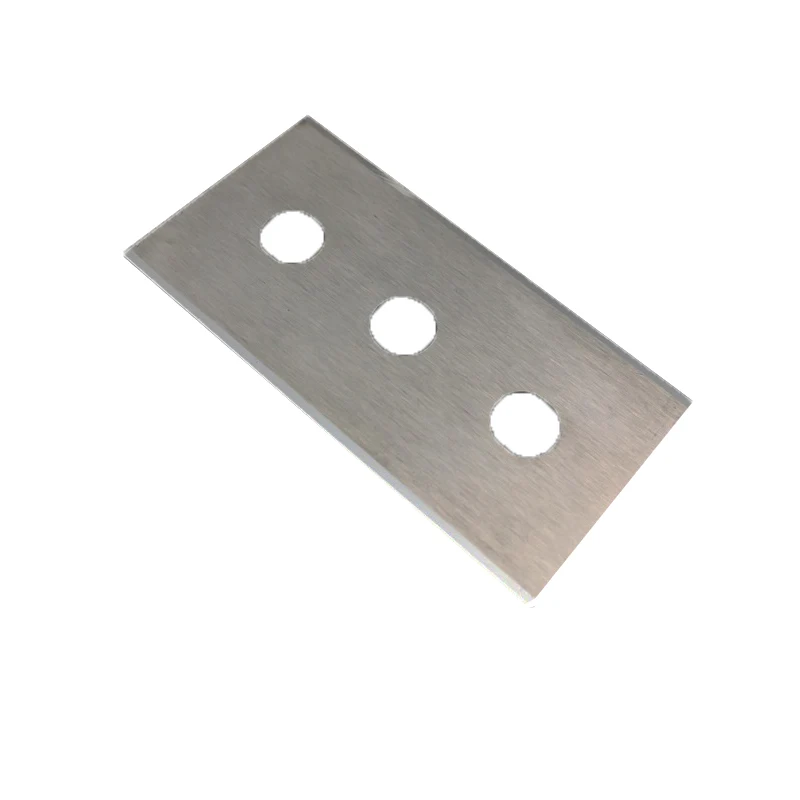 3 Holes Blades 43x22x0.2mm Tinfoil Cutting Cutter 3 Holes Blades