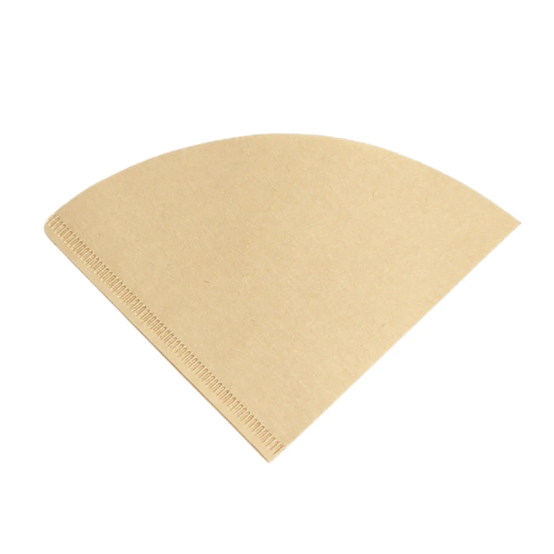portable v60 unbleached paper coffee filters natural 100 paper set