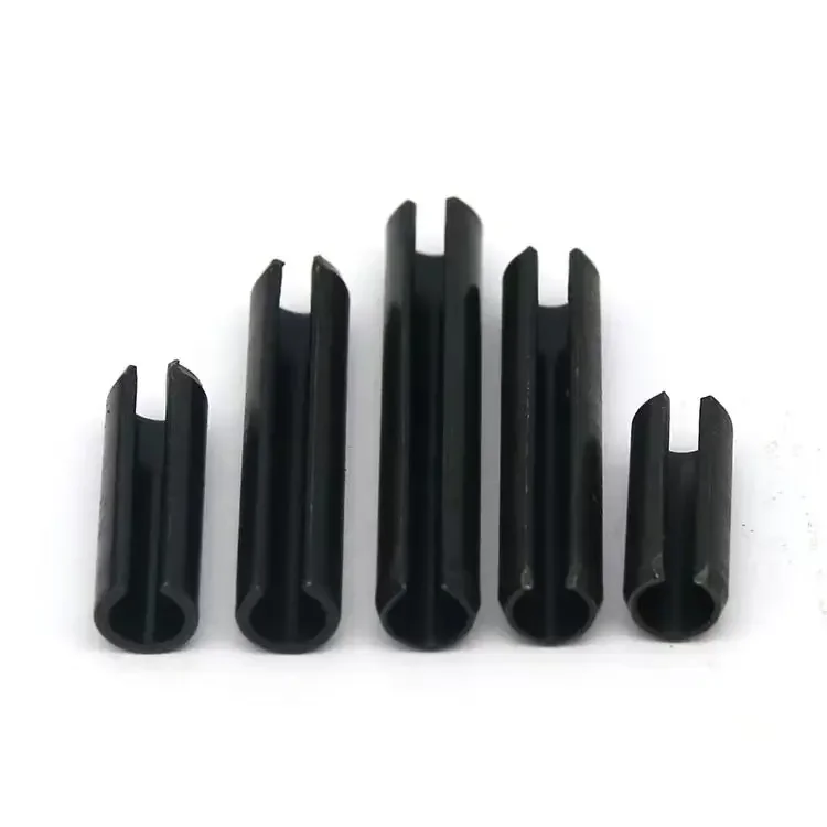 Factory supply carbon steel black plated DIN 1481 Heavy Duty Slotted Spring Pin