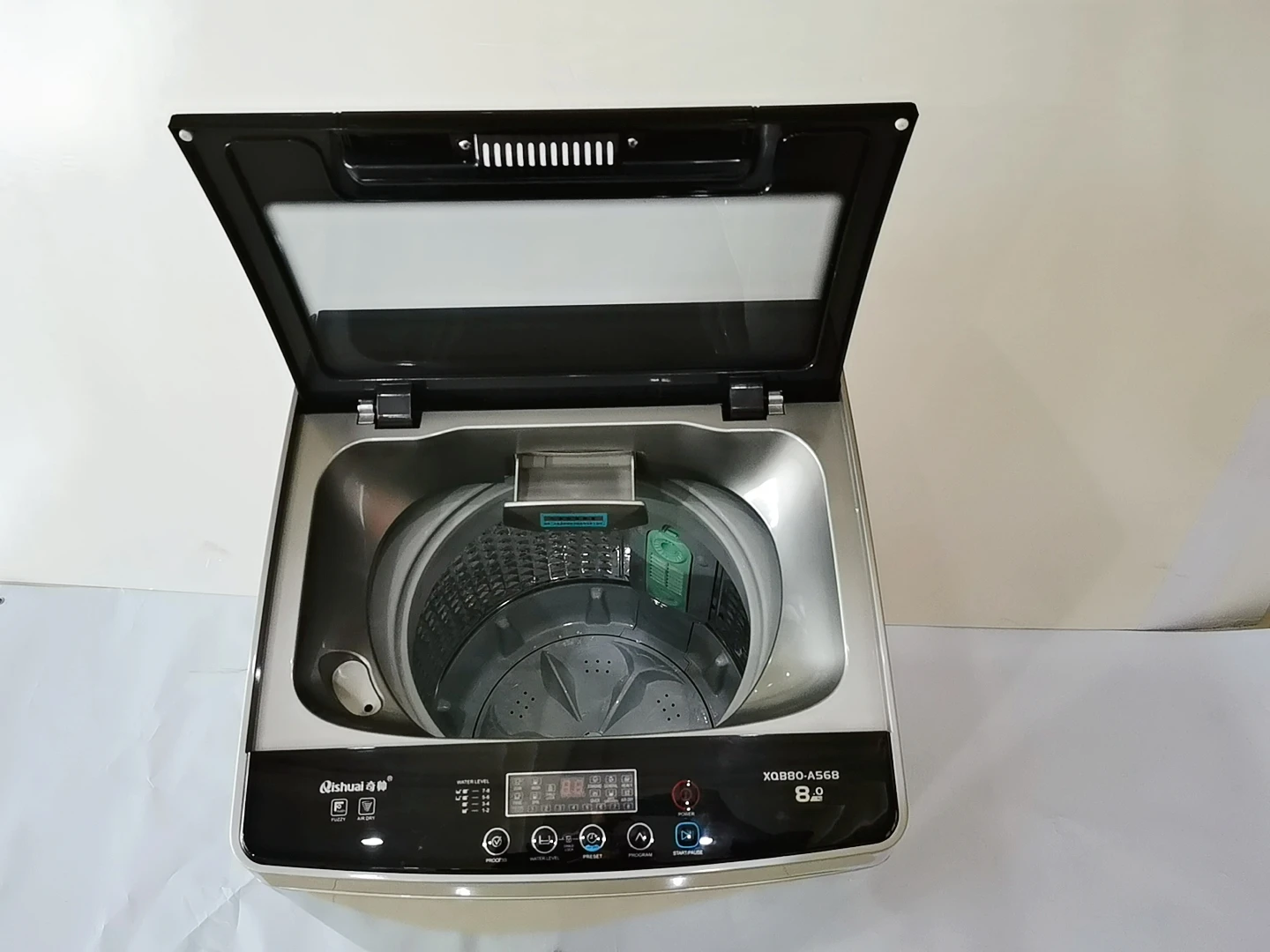 Hot sale best quality 8kg top loading  fully auto washing machine