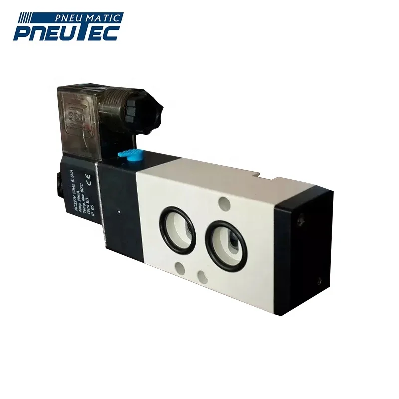 1/8 1/4  3/8 1/2 One/Two coil 5 port 3 way 4M310 4M110 4M410 4v210-08B 24V 5v dc Namur solenoid air valve